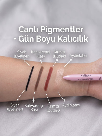 MagicLiner™ – 4'ü 1 Arada Pratik Makyaj Kalemi