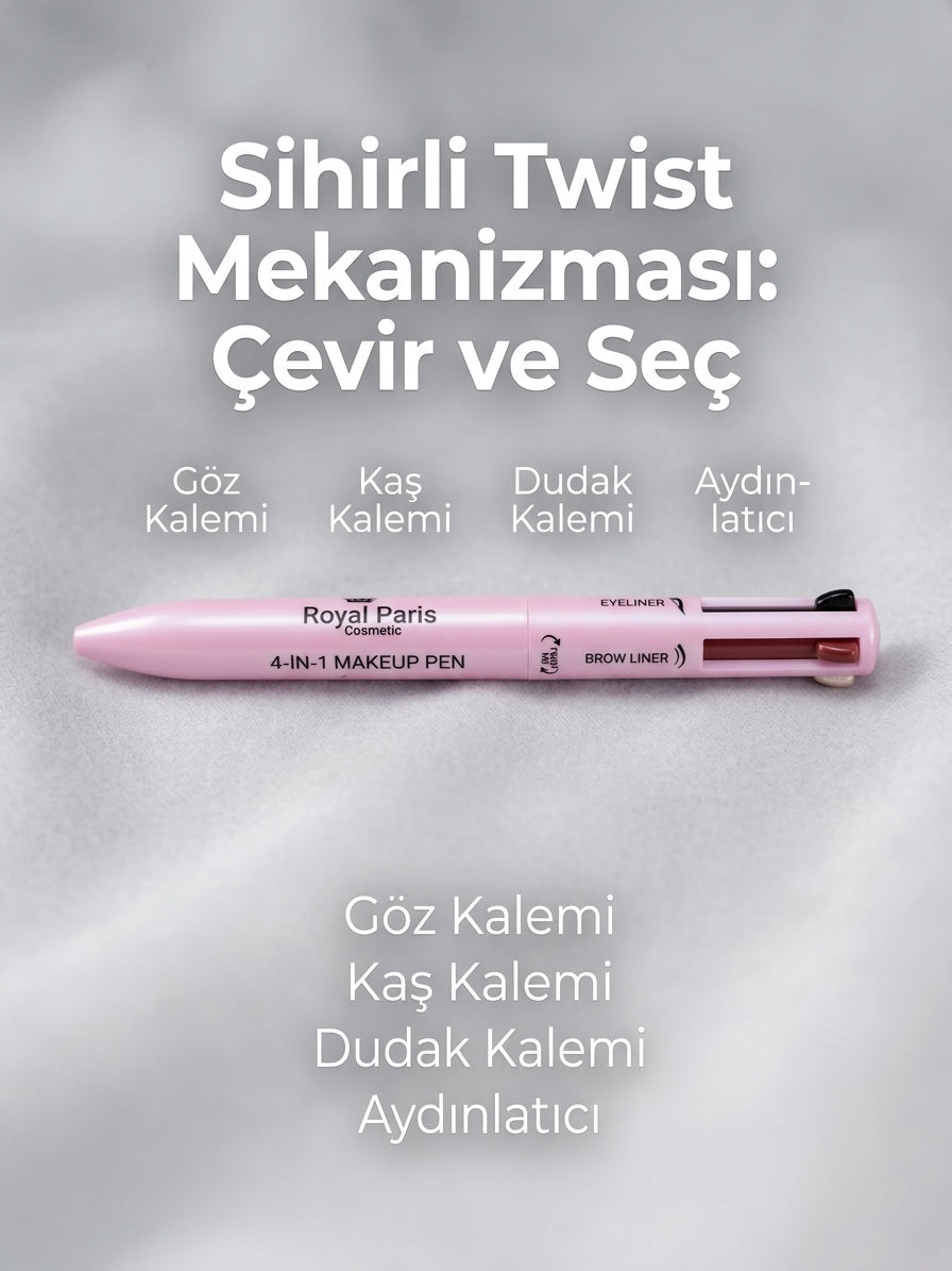 MagicLiner™ – 4'ü 1 Arada Pratik Makyaj Kalemi